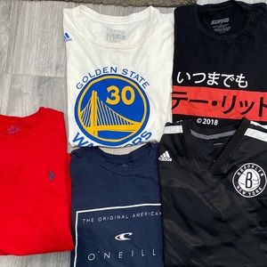 5 Boys tee shirts